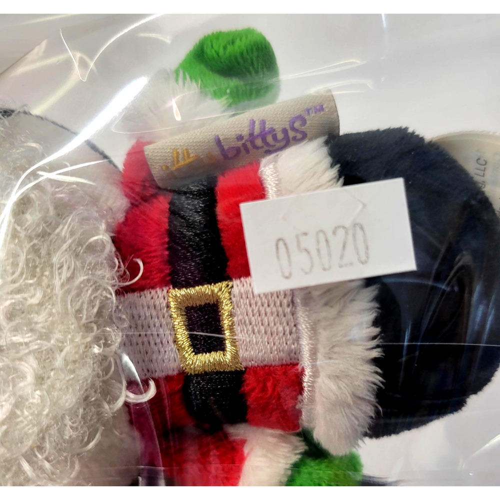 Hallmark Disney Itty Bittys Santa Mickey Minnie Claus Holiday Plush Set Limited - Picture 16 of 16